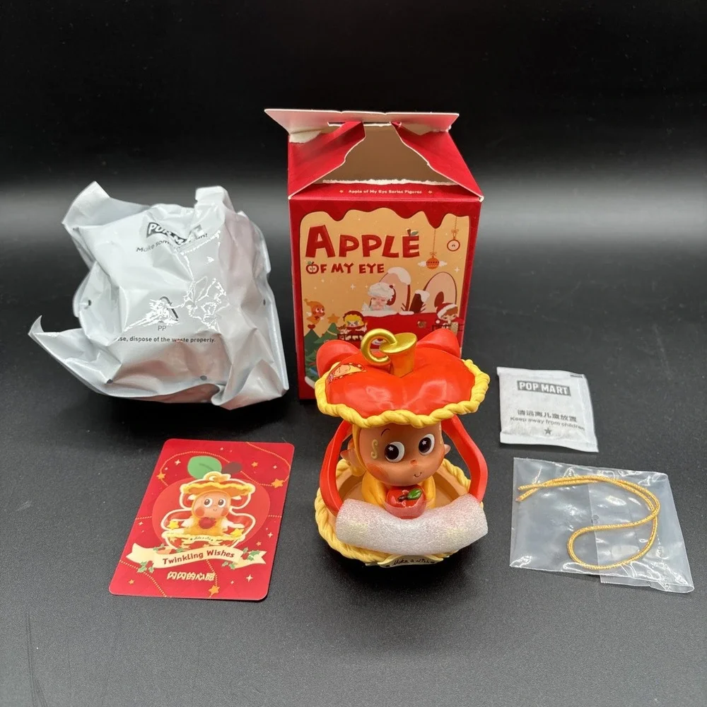 POP MART Apple of My Eye Figures Confirmed Twinkling Wish Blind Box Toy Open Box